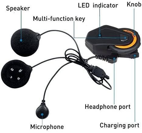 Freedconn Tmax Motorcycle Helmet Intercom