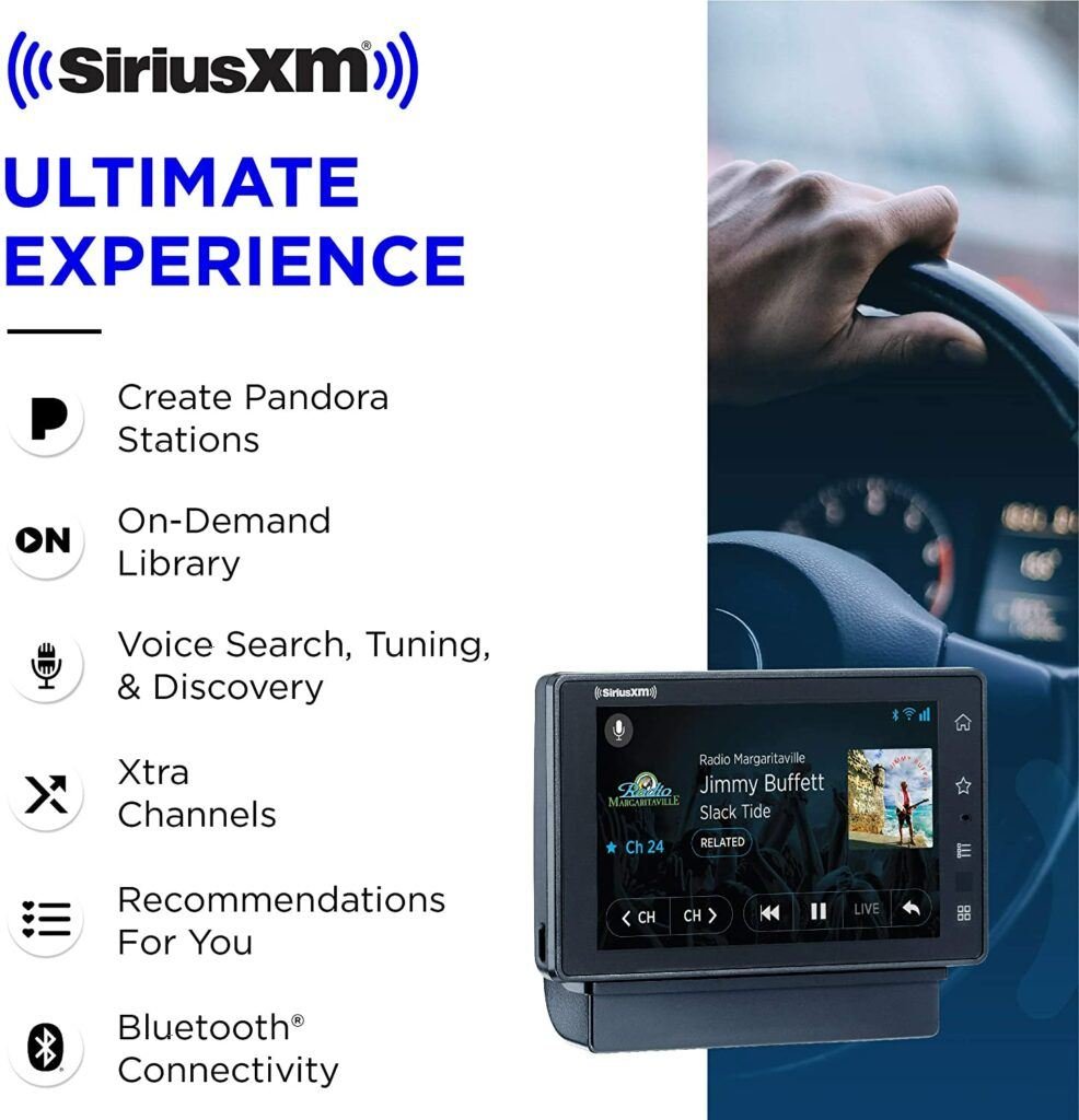 SiriusXM SXWB1AZV1 Tour Radio with 360L and Vehicle Kit–Receive