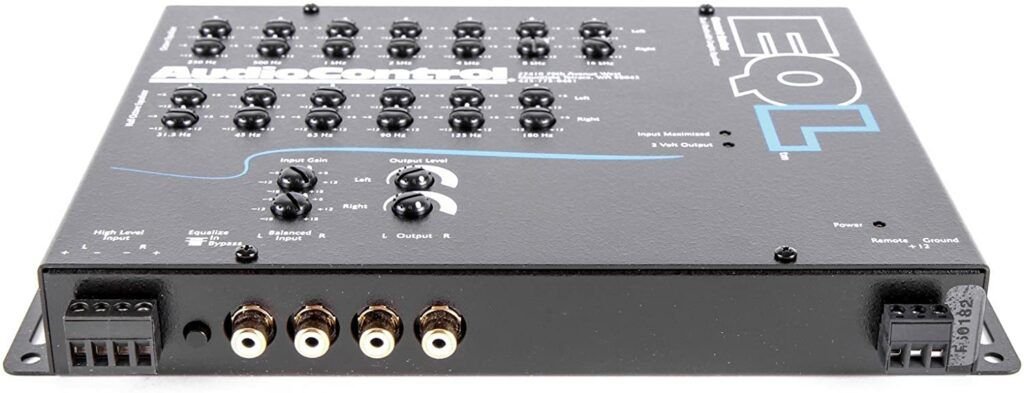 AudioControl Black Trunk Equalizer