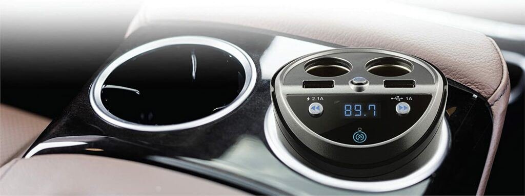 CAR AND DRIVER Bluetooth FM Transmitter Cup 