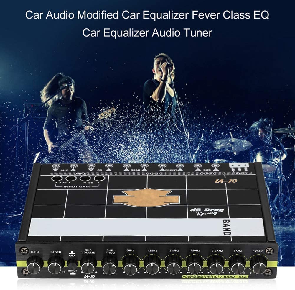 DEWIN Car Audio Graphic Equalizer 