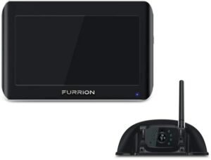 Furrion Vision S 4.3 Inch Wireless RV Backup System with 1 Rear Sharkfin Camera