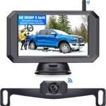 LeeKooLuu F09 HD 1080P Wireless Backup Camera 5''