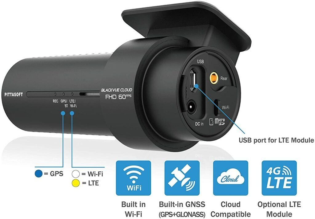 BlackVue DR750X-2CH with 256gig DashCam 