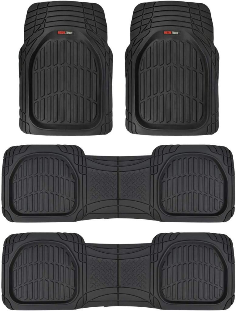 Motor Trend MT-923-920 FlexTough Contour Liners-Deep Dish Rubber Floor Mats