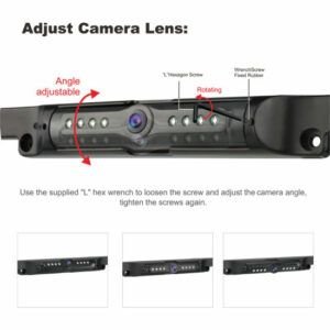 HOW TO ADJUST BACKUP CAMERA ANGLE