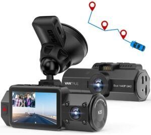 Vantrue N2S dual 2.5k dashcam with GPS