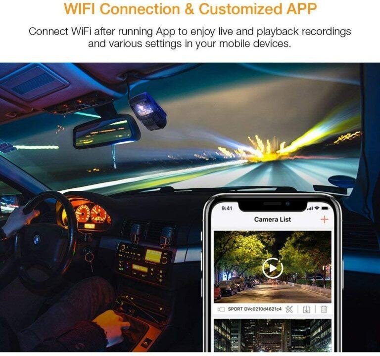 Apeman C580 WiFi DashCam with App | Top Car Accessory