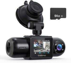 COOAU Dash Cam 1080P FHD Built