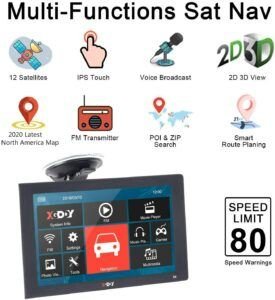 XGODY 9 inch GPS Navigation Review