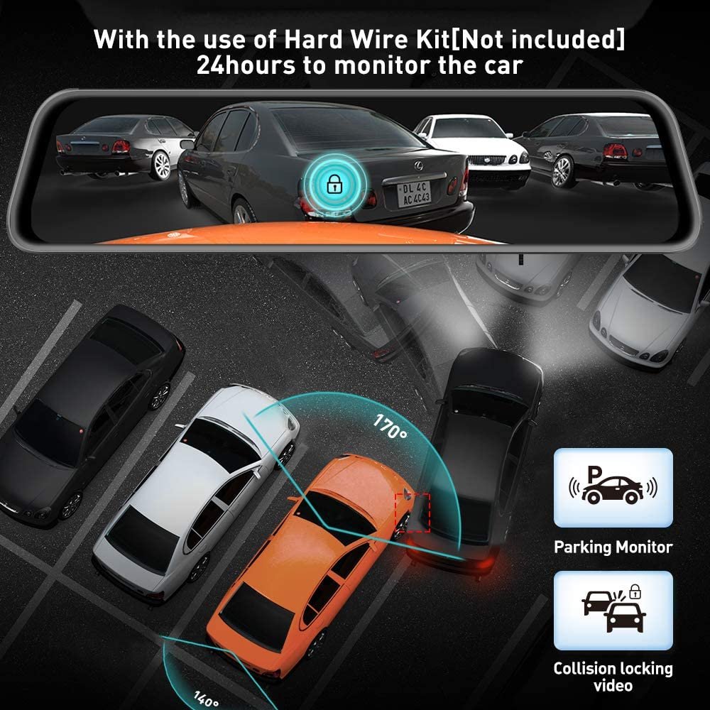 Karsuite M7 Mirror DashCam | Top Car Accessory