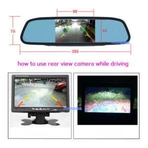 HOW TO USE REAR VIEW CAMERA WHILE DRIVING